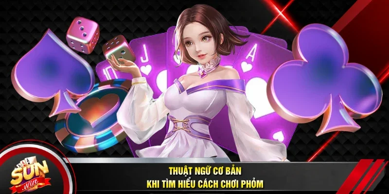 Thuật ngữ cơ bản khi tìm hiểu cách chơi Phỏm
